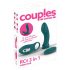 Couples Choice - zmienny wibrator 3 w 1 (turkusowy) 