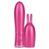 Durex Tease & Vibe - ładowalny wibrator prętowy z króliczkiem stymulującym łechtaczkę (różowy)