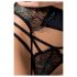 Passion Floris - zestaw bielizny (czarny) - L/XL