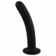 Feel the Magic Shiver - zginane silikonowe dildo analne (czarne) - w etui 