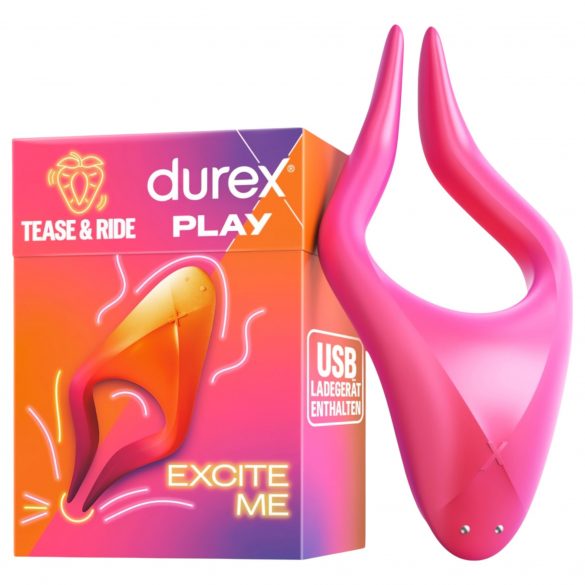 Durex Tease & Ride - Stymulator wielostrefowy (różowy)