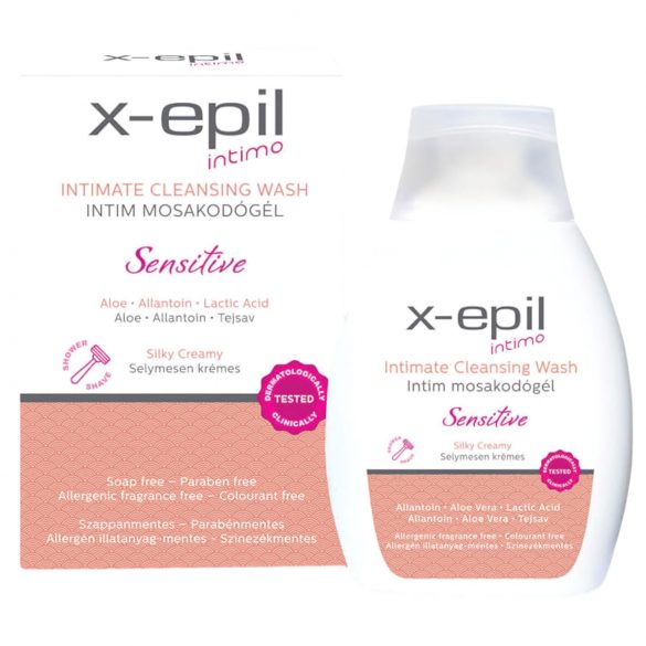 X-Epil Intimo Sensitive - żel do higieny intymnej (250ml) 