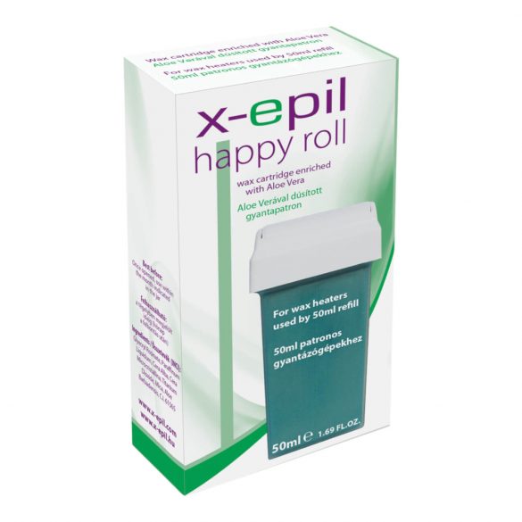 X-Epil Happy Roll - wkład z żywicą (50ml) - aloes 