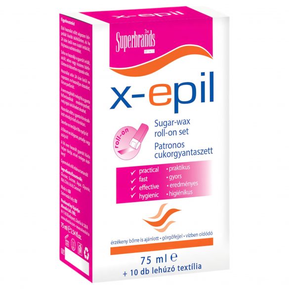 X-Epil - zestaw do depilacji cukrowej w kartridżu 