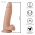 Desirel Titan - realistyczny dildo z jądrami (naturalny)