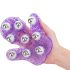 Roller Balls Massager - masująca nakładka na dłoń (fioletowa) 