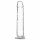 Addiction Crystal - Dildo z nóżkami (półprzezroczyste) - 18 cm 