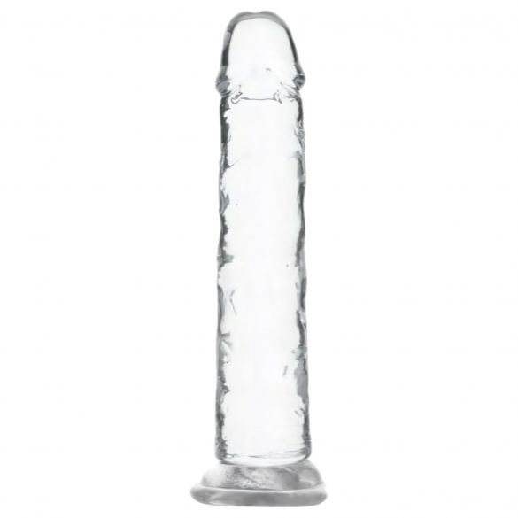 Addiction Crystal - Dildo z nóżkami (półprzezroczyste) - 18 cm 