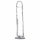 Addiction Crystal - dildo na przyssawce (przezroczyste) - 20cm