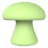 Sex HD Mushroom - ładowalny masażer do twarzy (zielony)