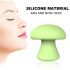Sex HD Mushroom - ładowalny masażer do twarzy (zielony)