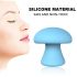 Sex HD Mushroom - ładowalny masażer do twarzy (niebieski)