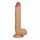 Lovetoy King-Sized - zaciskane, realistyczne dildo do jąder - 25 cm (naturalne) 