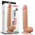 Lovetoy King-Sized - zaciskane, realistyczne dildo do jąder - 25 cm (naturalne) 