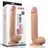 Lovetoy King-Sized - zaciskane, realistyczne dildo do jąder - 25 cm (naturalne) 