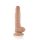 Lovetoy Real Extreme - zaciskane dildo do jąder - 21 cm (naturalne) 