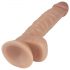 Lovetoy Real Extreme - Przyssawka Dildo - 21cm (naturalny)