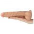 Lovetoy Real Extreme - przyssawkowy dildo - 24 cm