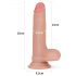 Naturalne Dildo - Realistyczny Dotyk 18cm