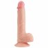 Lovetoy Nature Cock - dildo z zaciskiem - 21 cm (naturalny) 