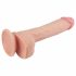 Lovetoy Nature Cock - dildo z zaciskiem - 21 cm (naturalny) 