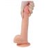 Lovetoy Nature Cock - przyssawkowy realistyczny dildo - 21 cm (naturalny)