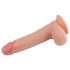 Lovetoy Nature Cock - dwuwarstwowy realistyczny dildo - 20 cm (naturalny)