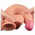 Lovetoy Nature Cock - dwuwarstwowa realistyczna dildo - 25cm (naturalny)