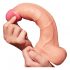 Lovetoy Nature Cock - dwuwarstwowa realistyczna dildo - 25cm (naturalny)