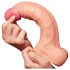 Lovetoy Nature Cock - dwuwarstwowy realistyczny dildo - 25 cm (naturalny)