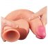 Lovetoy Nature Cock - dwuwarstwowy realistyczny dildo - 30 cm (naturalny)