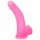 Lovetoy Jelly Studs – realistyczny dildo z podstawą – 20cm (różowy)