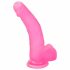 Lovetoy Jelly Studs - realistyczny dildo z podstawą - 20cm (różowy)