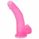 Lovetoy Jelly Studs - realistyczny dildo z podstawą - 20cm (różowy)