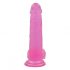 Lovetoy Jelly Studs - realistyczny dildo z podstawą - 20cm (różowy)