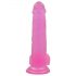 Lovetoy Jelly Studs – realistyczny dildo z podstawą – 20cm (różowy)