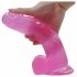 Lovetoy Jelly Studs - realistyczny dildo z podstawą - 20cm (różowy)