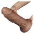 Lovetoy Chubby - dildo z parzystymi stopami - 25 cm (naturalny) 