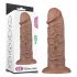 Lovetoy Chubby - dildo z parzystymi stopami - 25 cm (naturalny) 