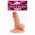 Lovetoy - uchwyt na telefon - mini dildo (naturalny) 