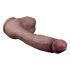 Lovetoy Nature Cock - dwuwarstwowe dildo - 26 cm (naturalny) 