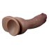 Lovetoy Nature Cock - dwuwarstwowe dildo - 26 cm (naturalny) 