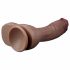 Lovetoy Nature Cock - dwuwarstwowe dildo - 26 cm (naturalny) 