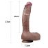 Lovetoy Nature Cock - dwuwarstwowy realistyczny dildo - 26 cm (naturalny)