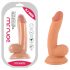 Mr. Rude - realistyczny dildo z przyssawką, 18 cm (natura)