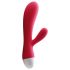 Cotoxo Dolphin & baby - bezprzewodowy wibrator z uchwytem (czerwony)
