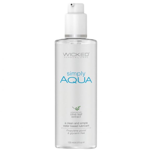 Wicked Simple Aqua - 100% wegański lubrykant (120 ml)