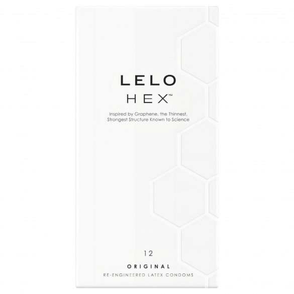 LELO Hex Original - luksusowe prezerwatywy (12 sztuk) 