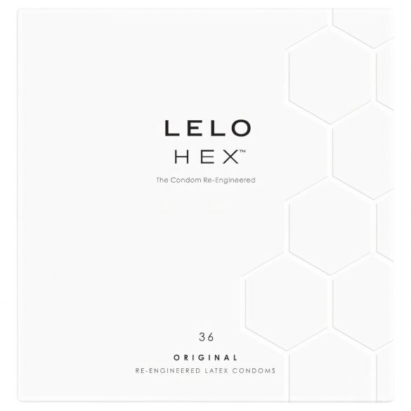 LELO Hex Original - luksusowe prezerwatywy (36 sztuk)