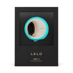   LELO Ora 3 - symulator seksu oralnego i wibrator łechtaczkowy (turkusowy)